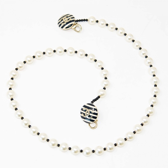 Chanel Quilted Striped Fabric Classic Medium Double Flap Bag - Picture 16 of 16